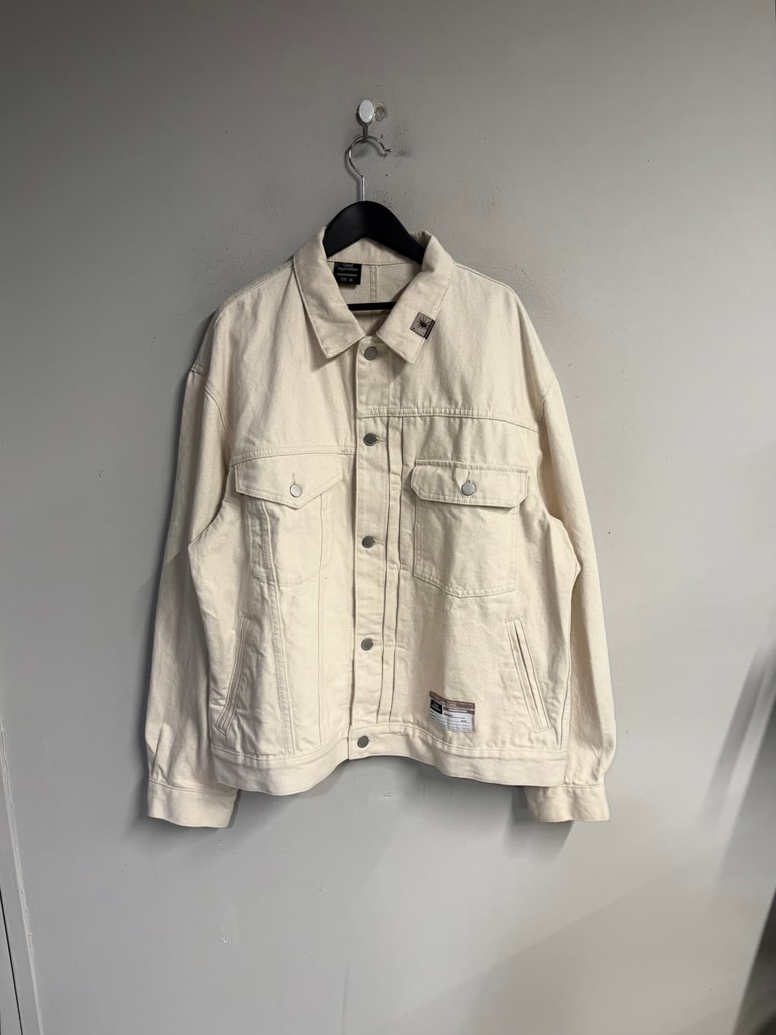MIHARA YASUHIRO x GU trucker jacket ivor 상품이미지1