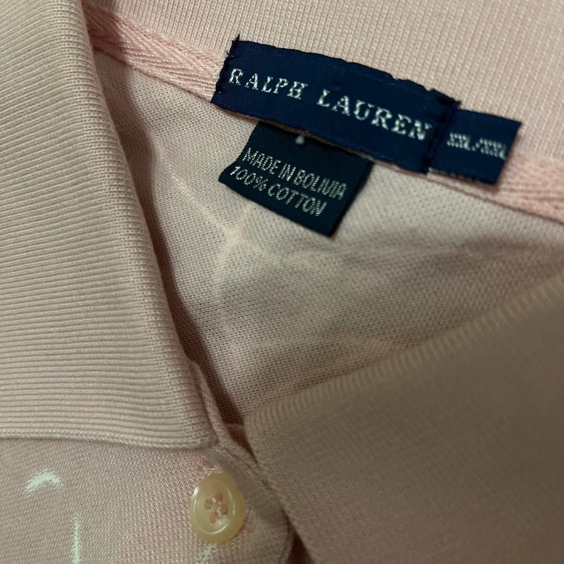 폴로 랄프로렌 스몰포니 코튼 반팔 카라티 XXL/110 상품이미지4