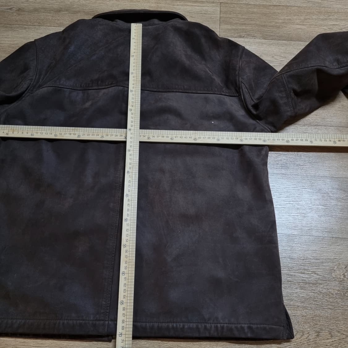 올드갭 스웨이드 브라운 투포켓 스웨이드자켓 상품이미지3