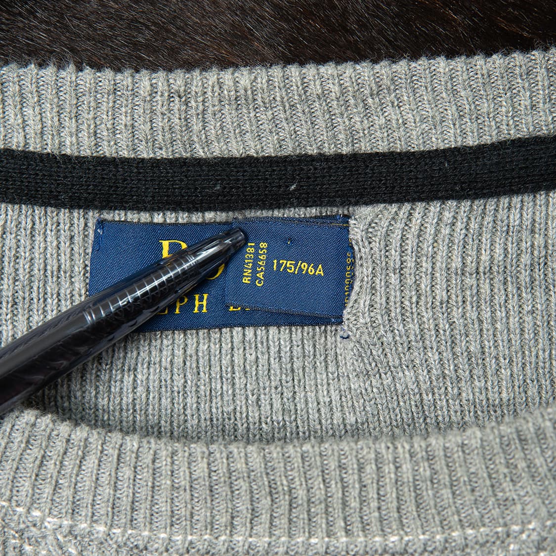 [M] 폴로 랄프로렌 1967 애슬레틱 져지 니트 스웻셔츠 그레이  상품이미지7
