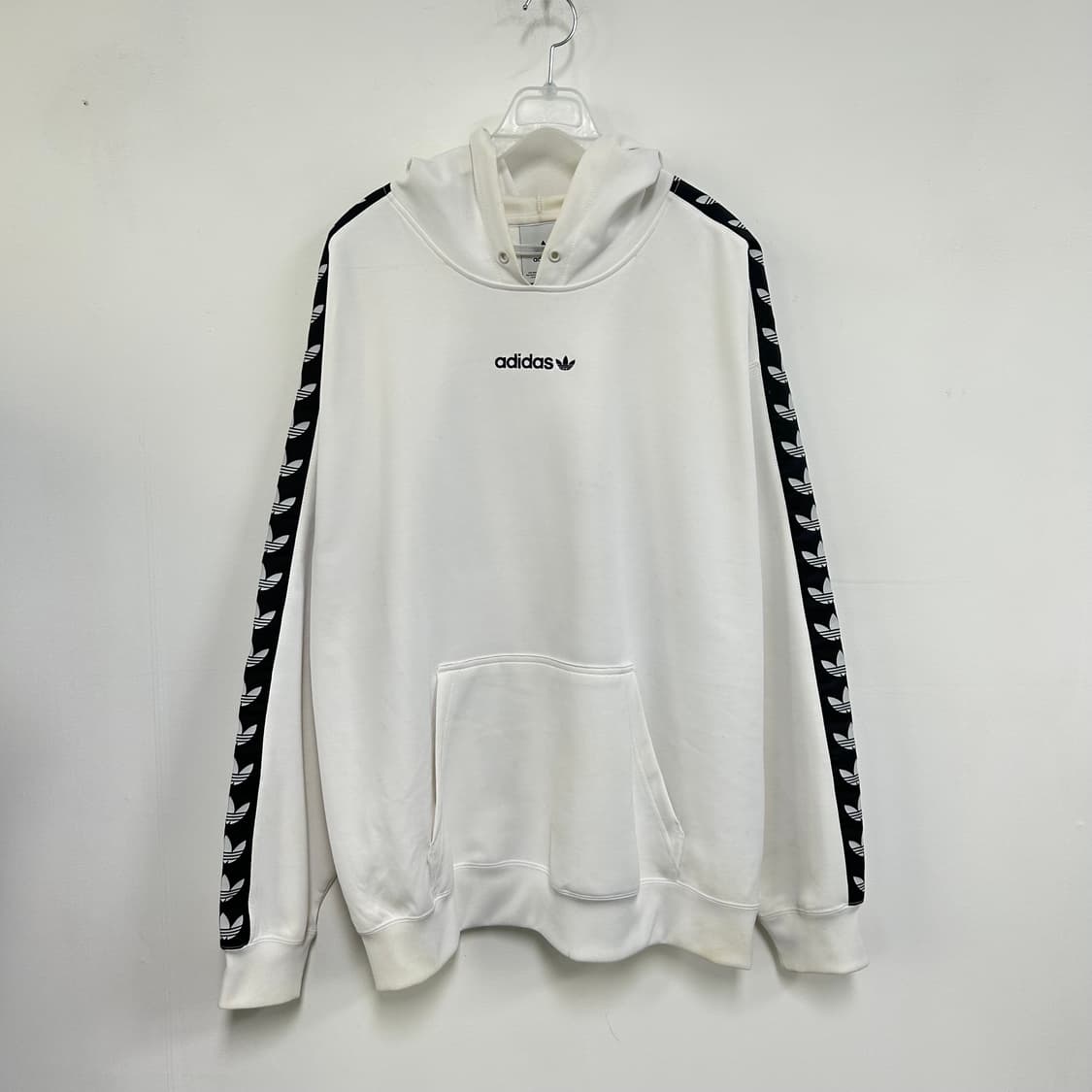 아디다스 화이트 후드티[1710] 상품이미지3