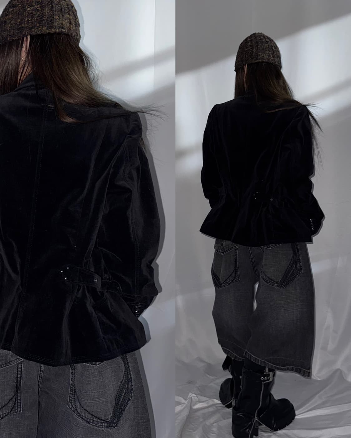 MOGA 벨벳 블레이저  상품이미지7