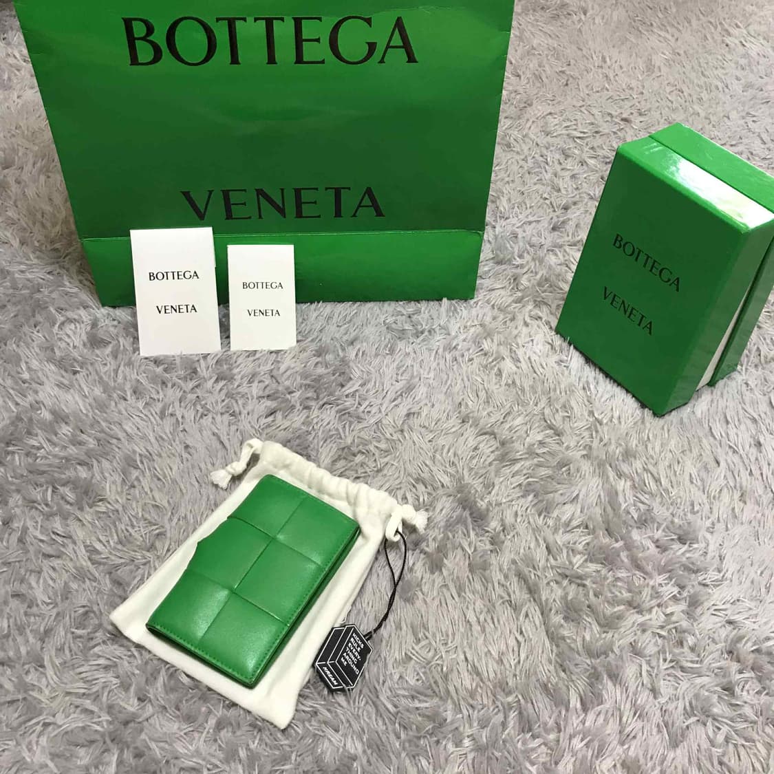 {클로젯}[크림 풀구성]보테가베네타 맥시 인트레치아토 오거나이저 그린 상품이미지2