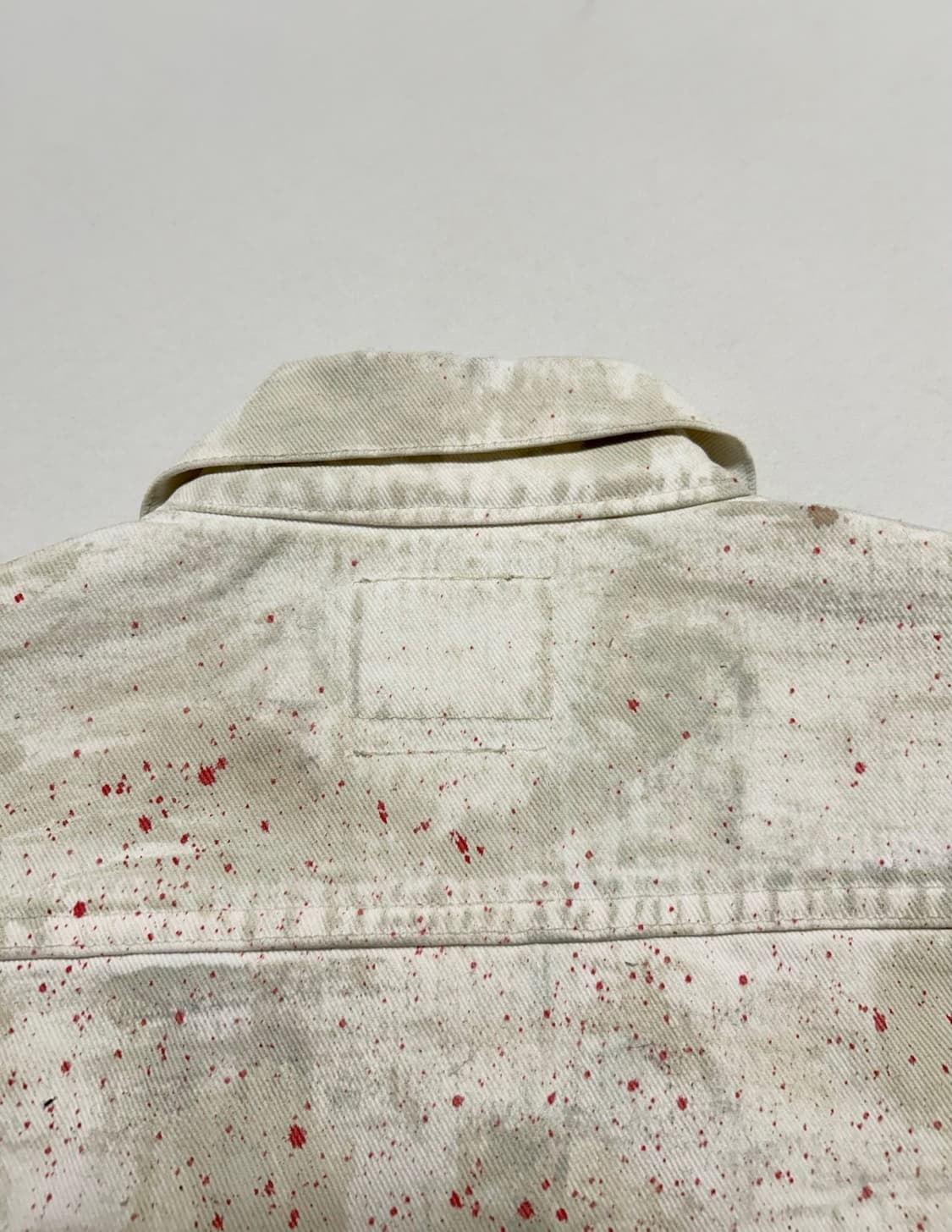 [42] 헬무트 랭 1998 오버 슬리브 데님 트러커 (커스텀) 상품이미지3