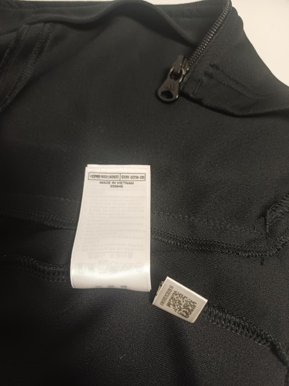 여성 아디다스 블랙-골드 3Stripes 후드 집업 [90] 상품이미지8