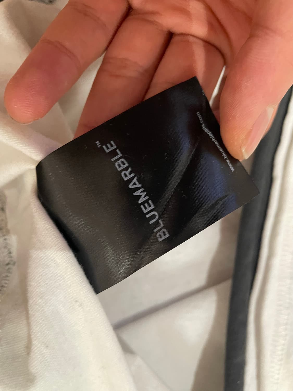 [XL] 블루마블 라인스톤 레이어드 롱슬리브 상품이미지4