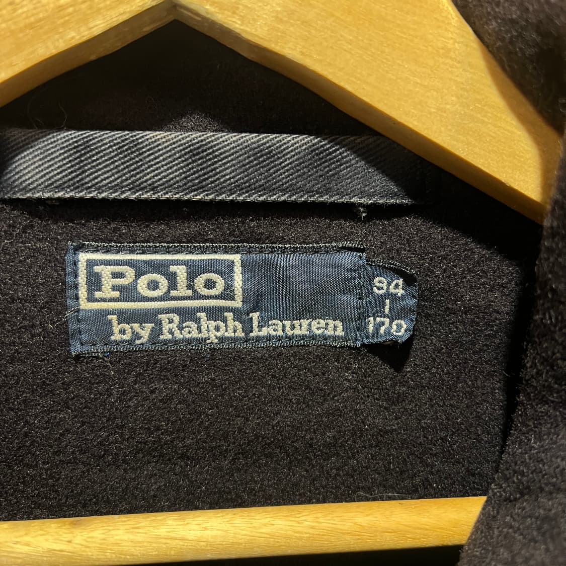 폴로 랄프로렌 네이비 떡볶이 코트 상품이미지3