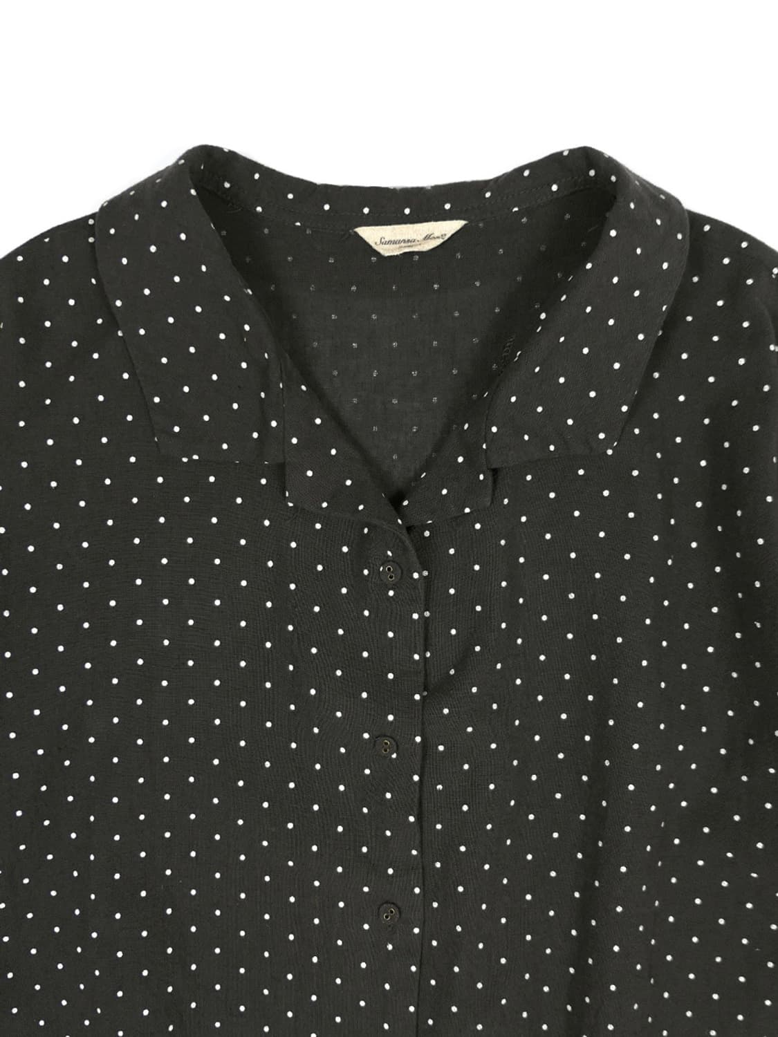 Samansa Mos2 dot shirt jacket 상품이미지2