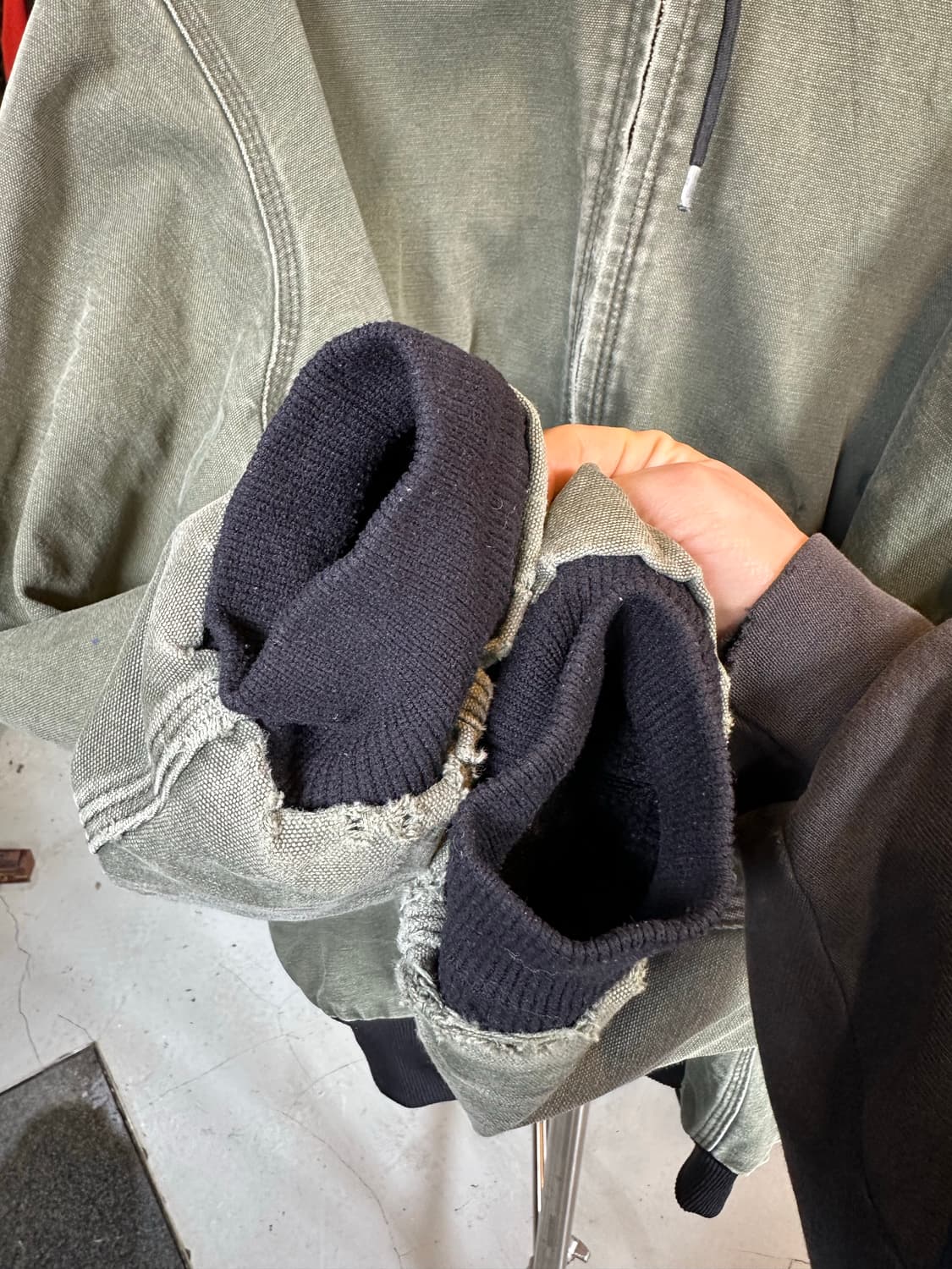 칼하트 디트로이트 페이드 덕 액티브 워크 자켓 상품이미지5