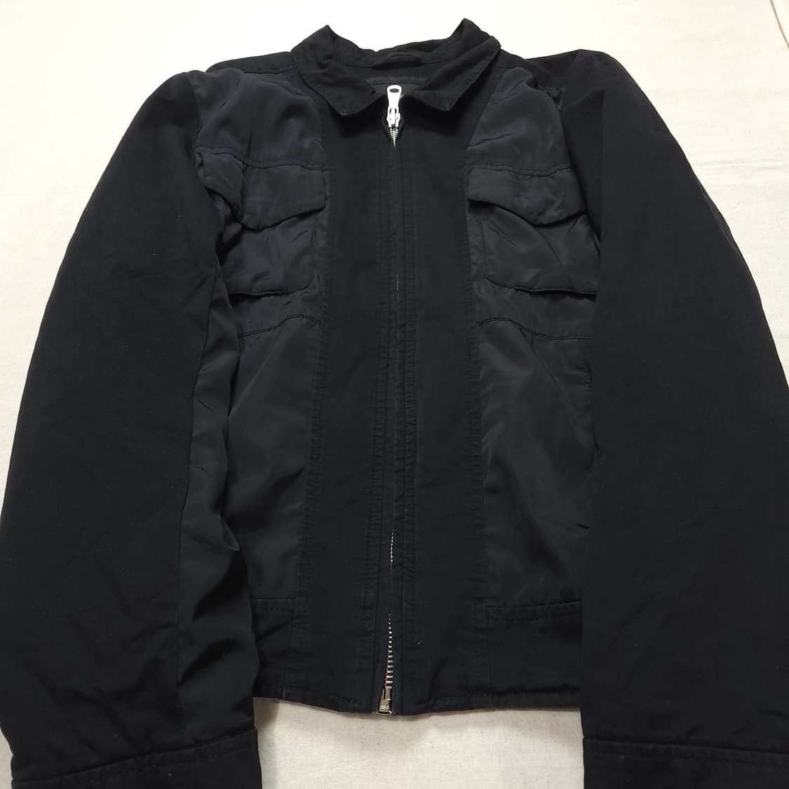 [L] 캘빈클라인 진스 투포켓 믹스패널 자켓 (100~105] 상품이미지7