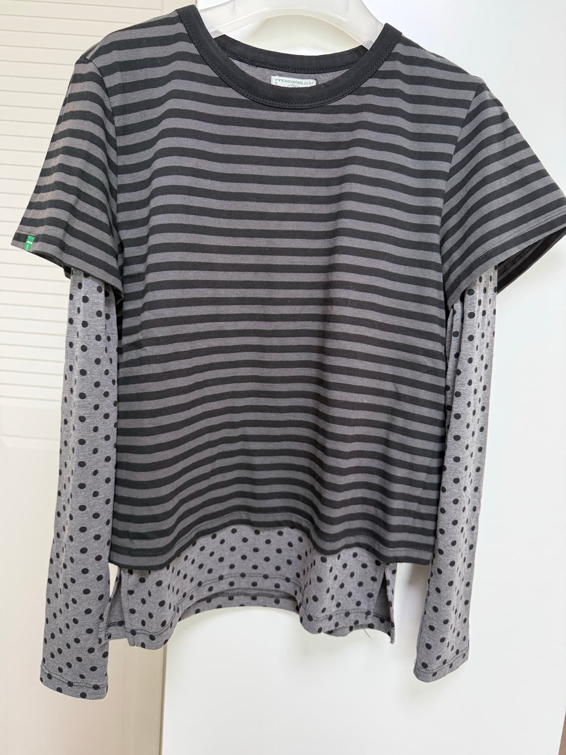 노컨텐츠 레이어드 티셔츠 상품이미지4