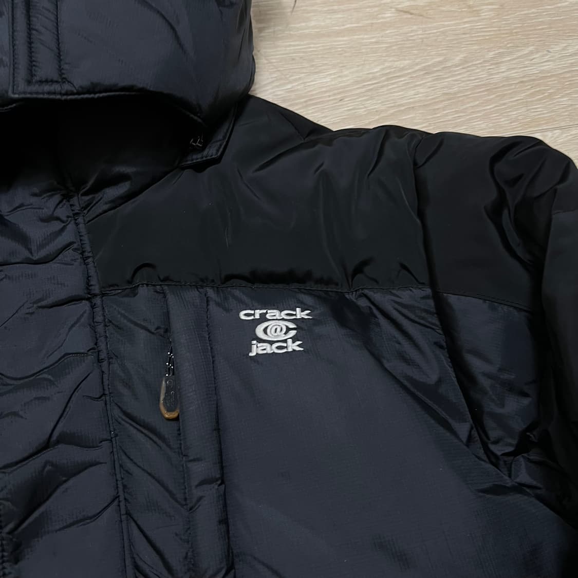 크랙잭 노리밋 800 덕다운 후드 파카 패딩 점퍼 [블랙] L/100 상품이미지4