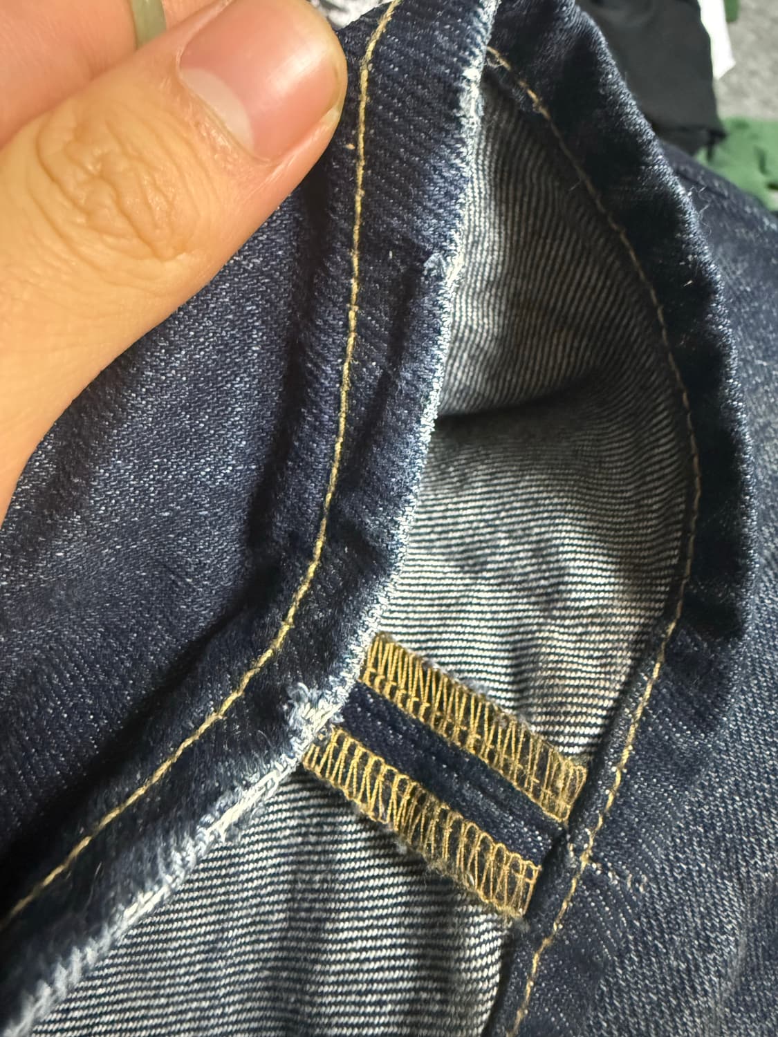 자라 배기 데님팬츠 44 상품이미지3