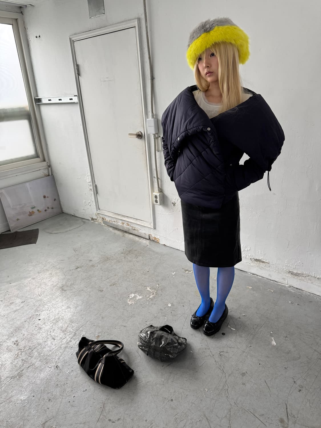 AdidasXStellaMcCartney big collar jacket 상품이미지7