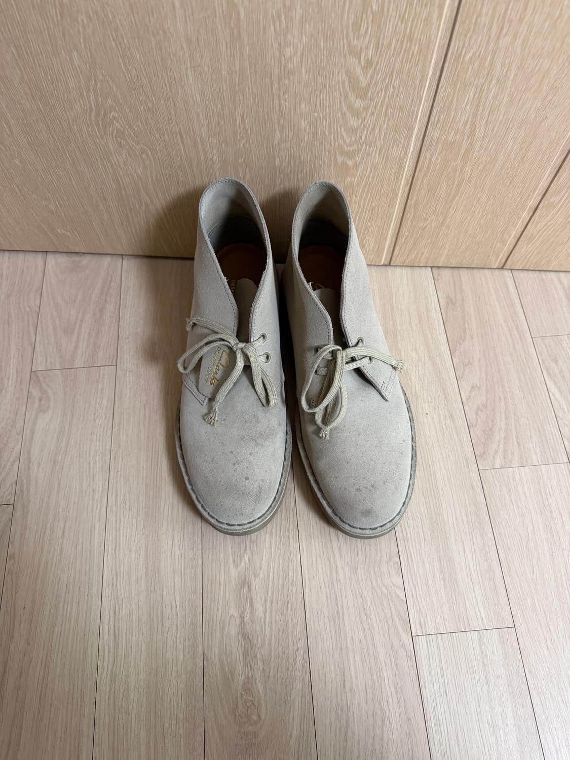 클락스 데저트 부츠 베이지 스웨이드 255 상품이미지5