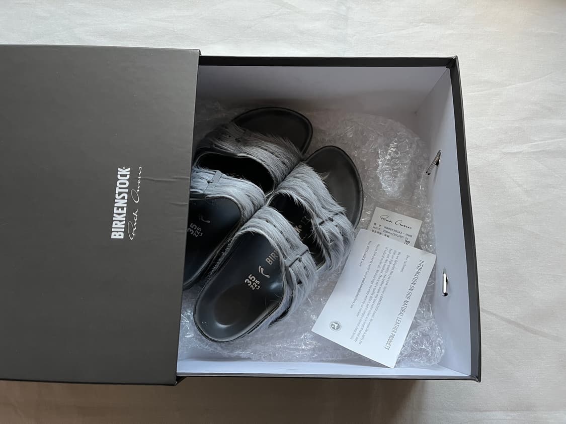 릭오웬스 버켄스탁 포니헤어 상품이미지2