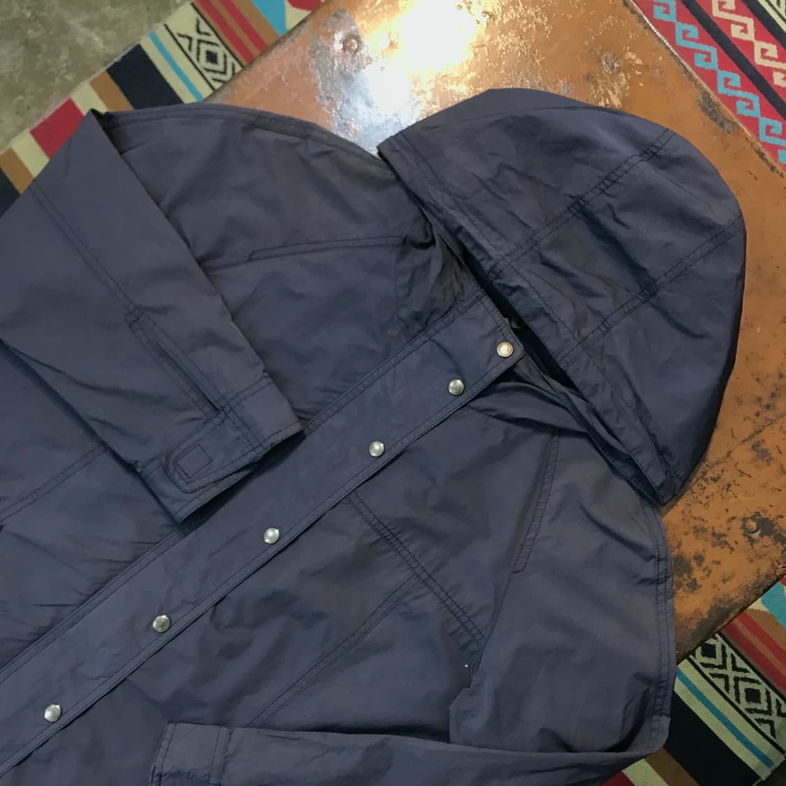 Japan VTG 일본 빈티지 네이비 후디 자켓 여성 66 남성 100  상품이미지2