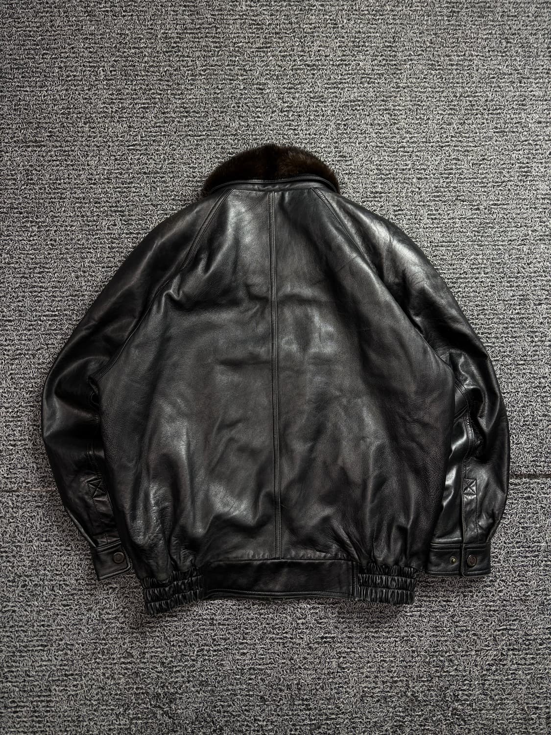 Arpeggio 아카이브 램스킨 무스탕 레더 자켓 2164 상품이미지4