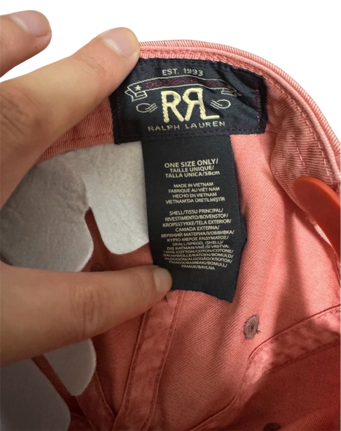 더블알엘 RRL 볼캡 상품이미지3