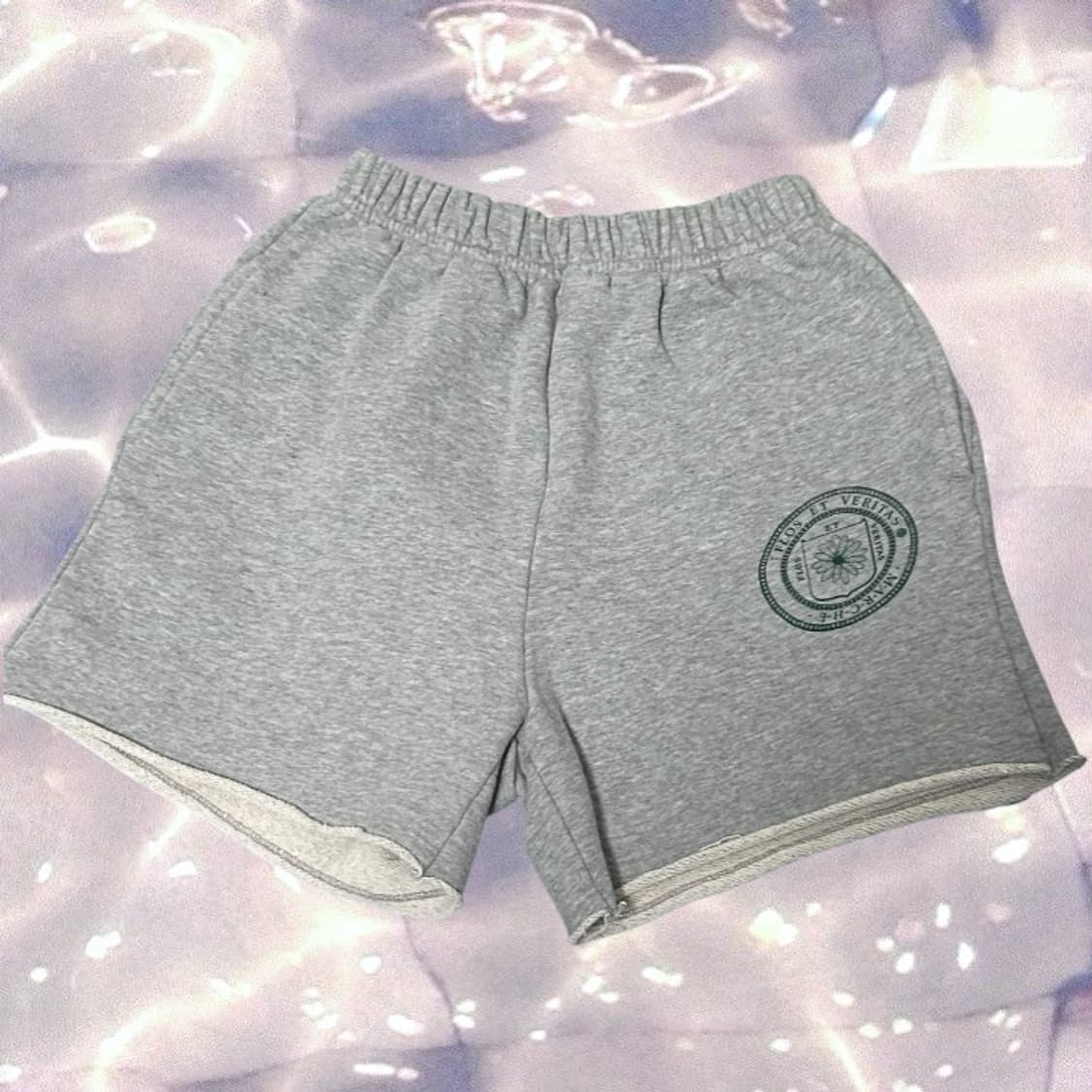 마르디메크르디 반바지 키즈 스웻 쇼츠 오트밀 그린  상품이미지3