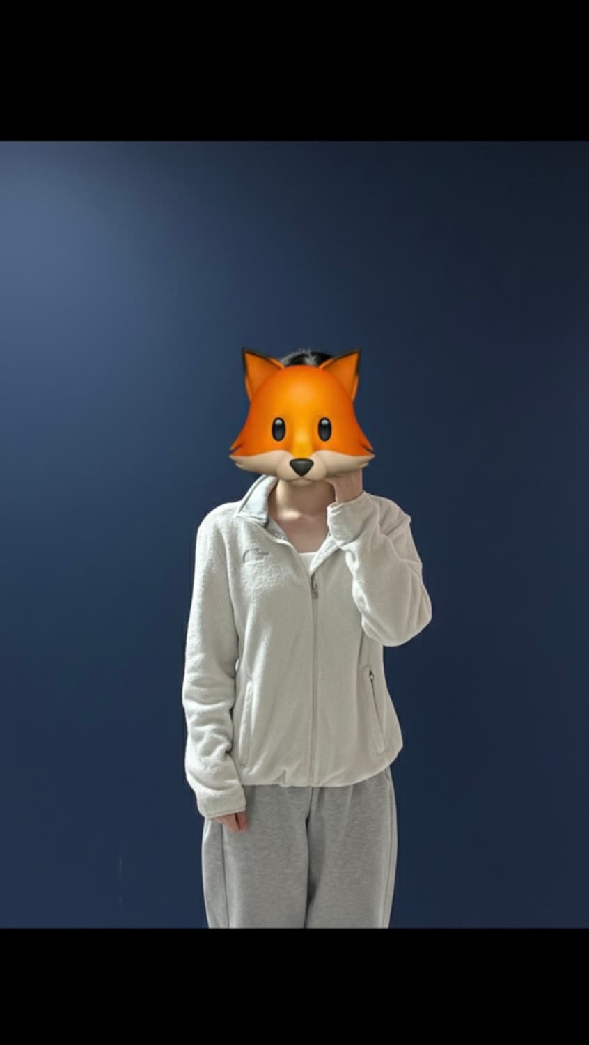 노스페이스 후리스 화이트 상품이미지1