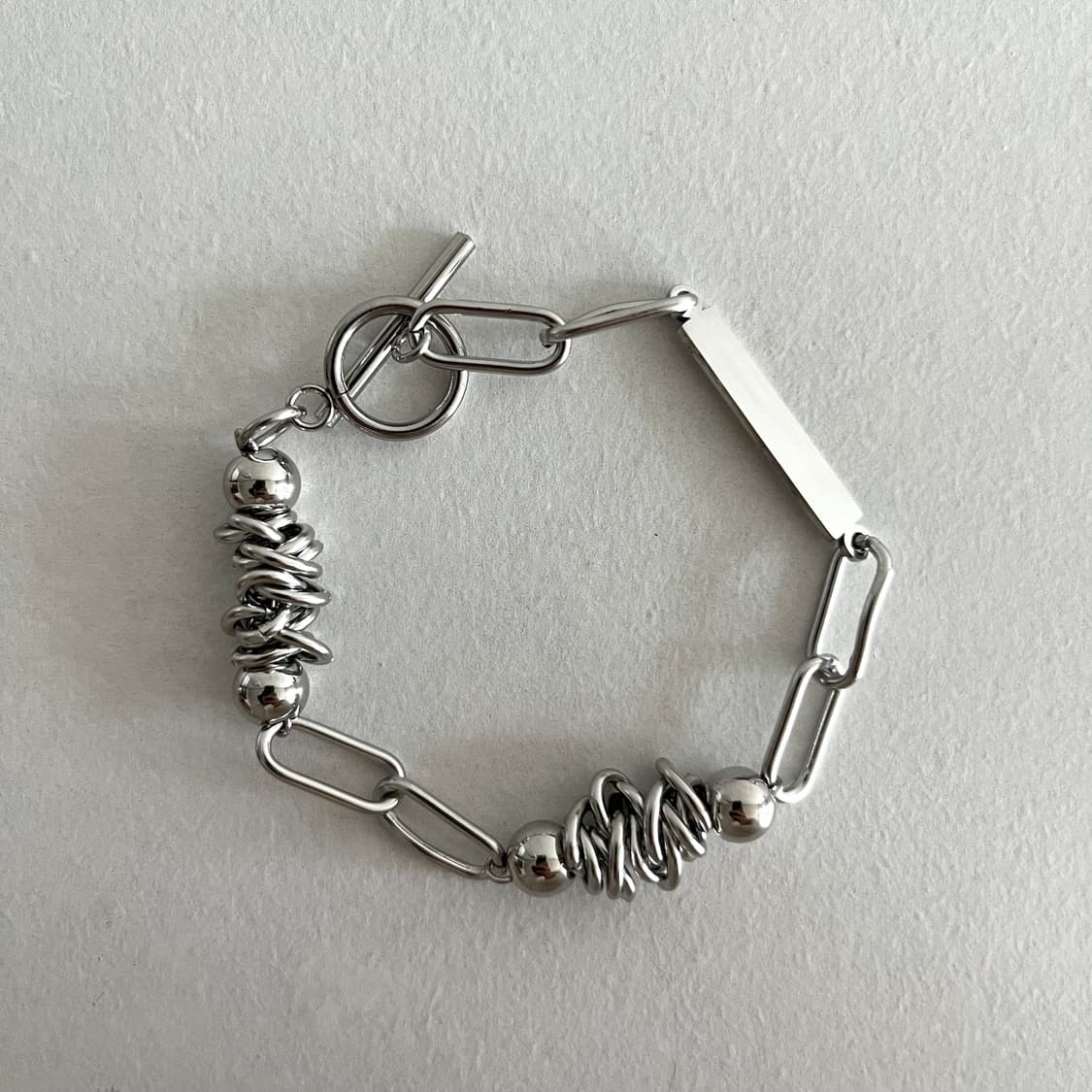 체인 믹스 팔찌 상품이미지1