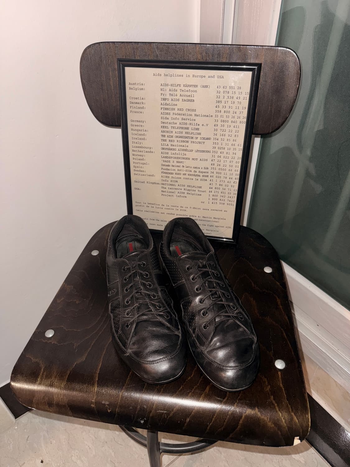 Leather Flat Sneakers 상품이미지2