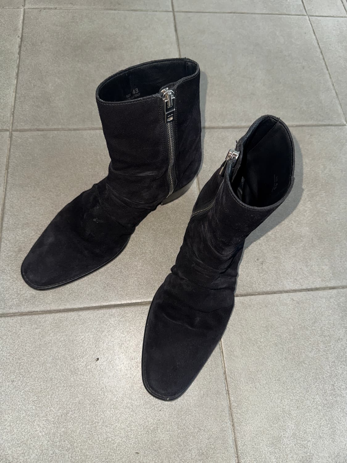 아미리 스키니 스택 부츠 상품이미지2