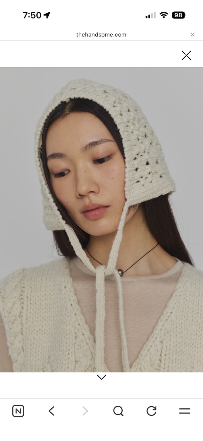 아모멘토 크로셰 보넷 상품이미지2