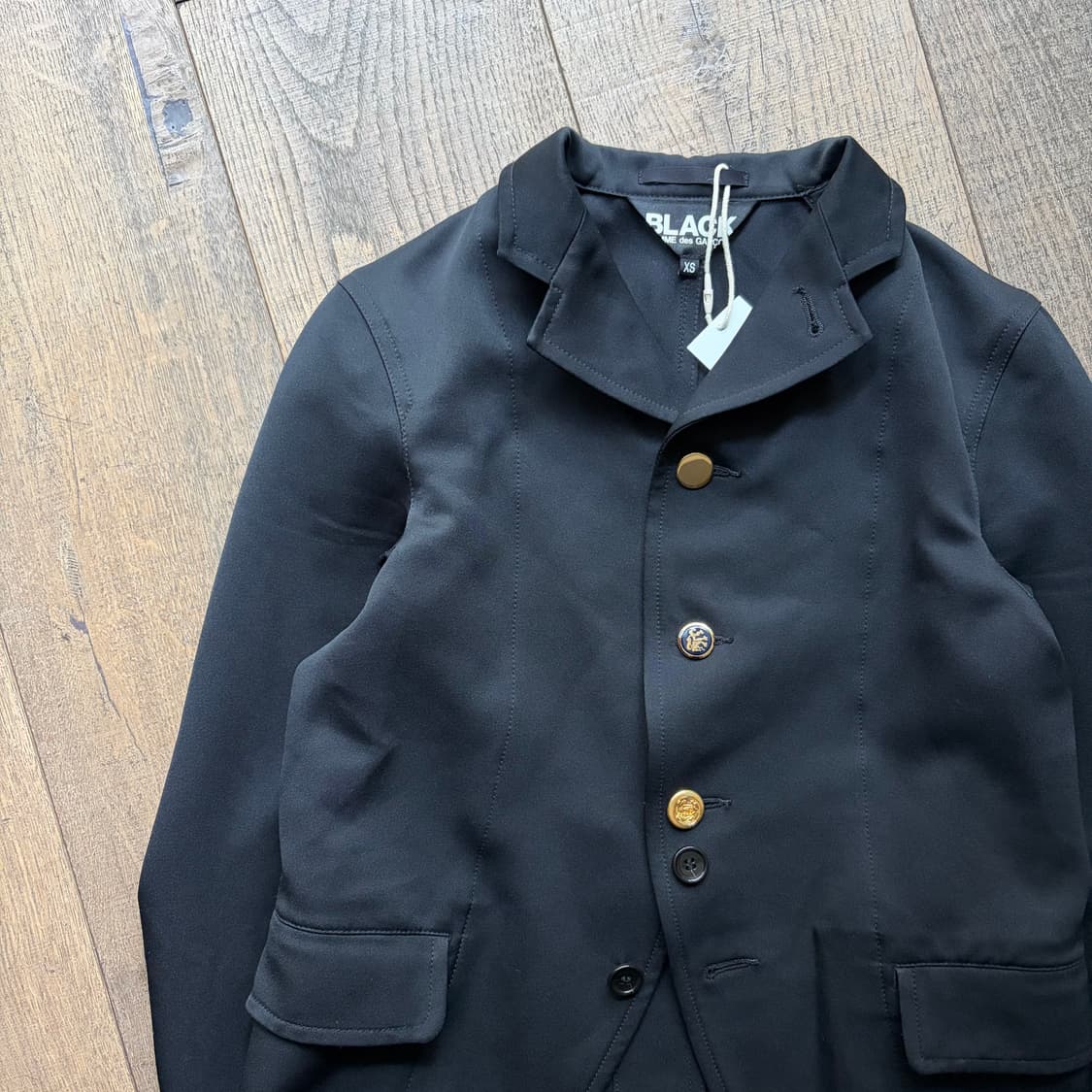 Button Detail Round Cut Jacket 상품이미지2