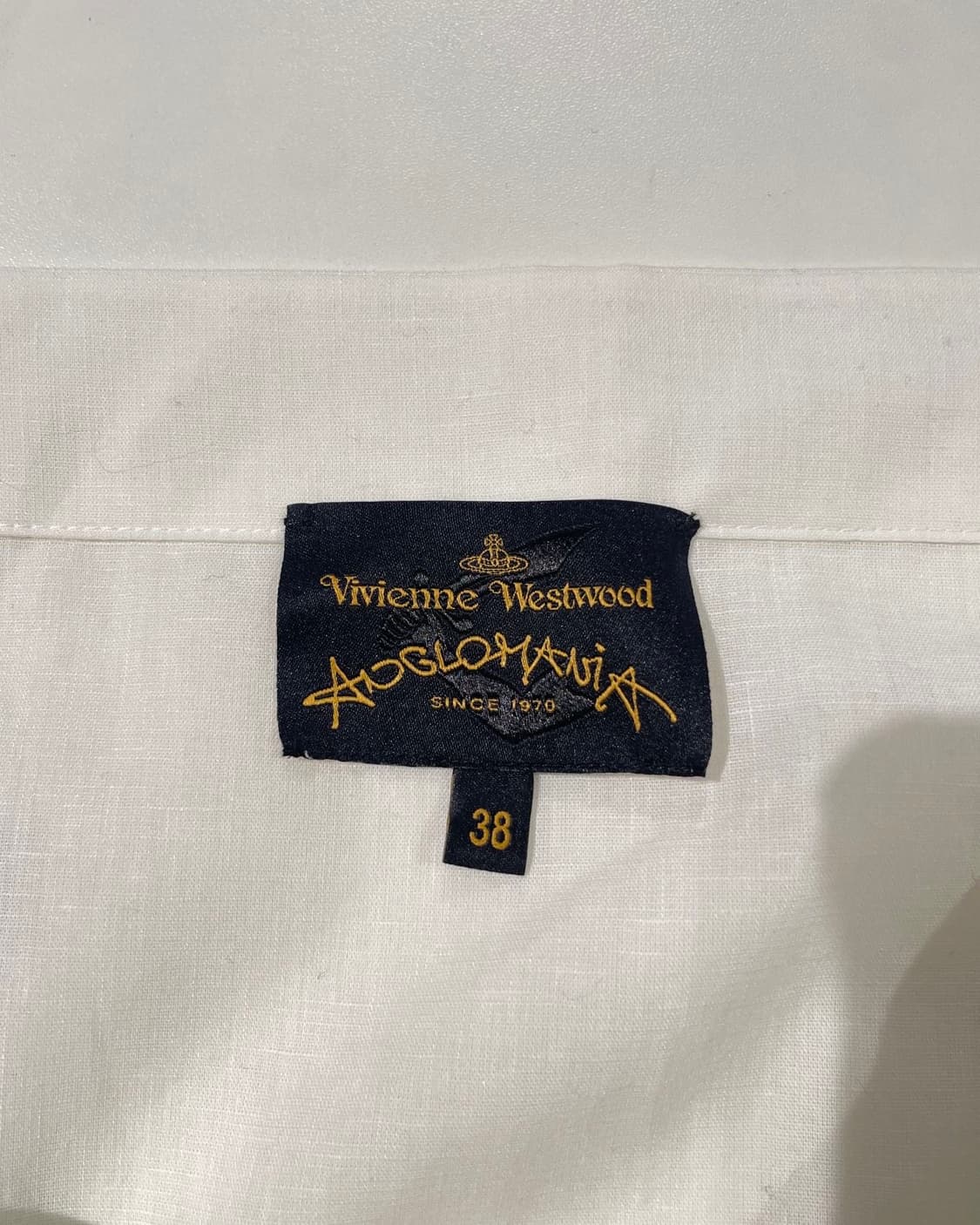 비비안 웨스트우드 앵글로마니아 화이트 퍼프 슬리브 버튼 블라우스 상품이미지7