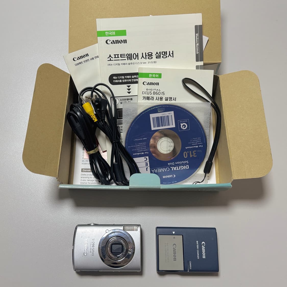 풀박스) Canon IXUS 860 (캐논 익서스 860 IS) 상품이미지7