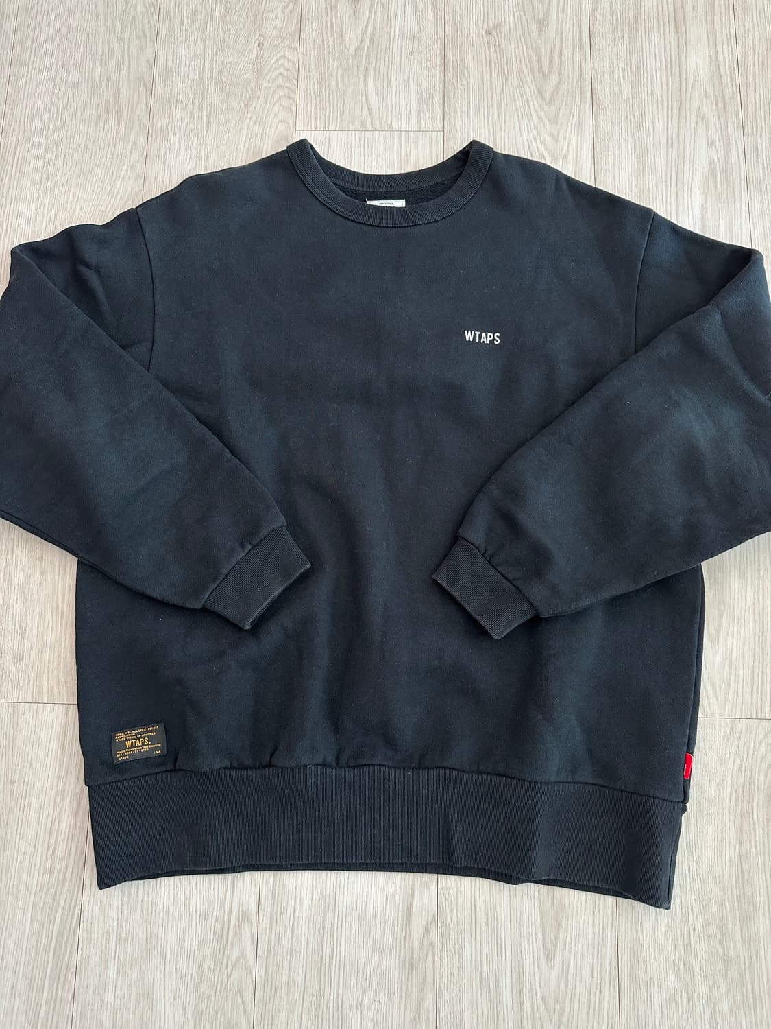 16 wtaps 더블탭스 디자인 스웻셔츠 맨투맨 뼈 그래픽 L 상품이미지1