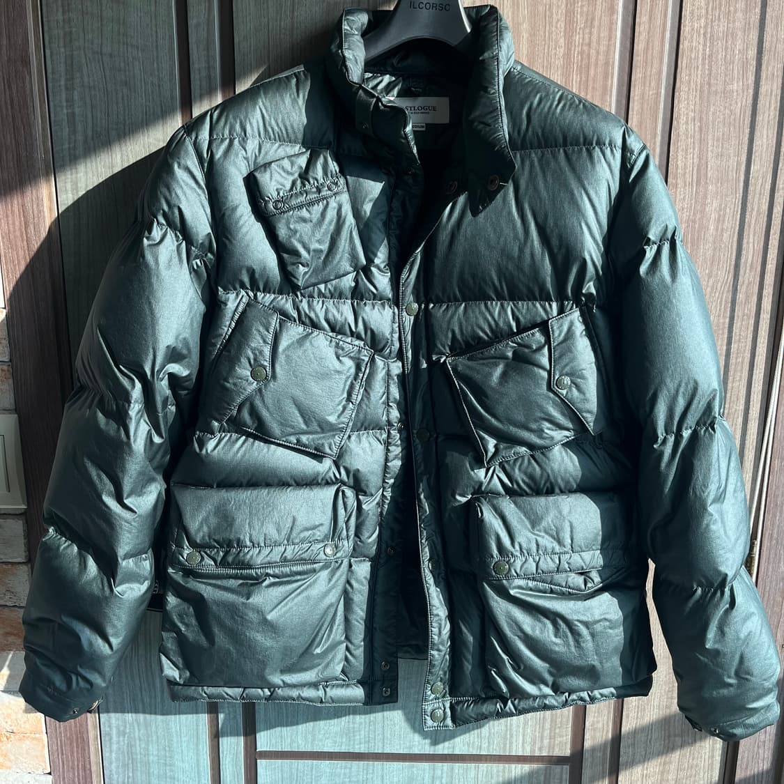 (M)이스트로그 C-1 다운 패딩 올리브 상품이미지3