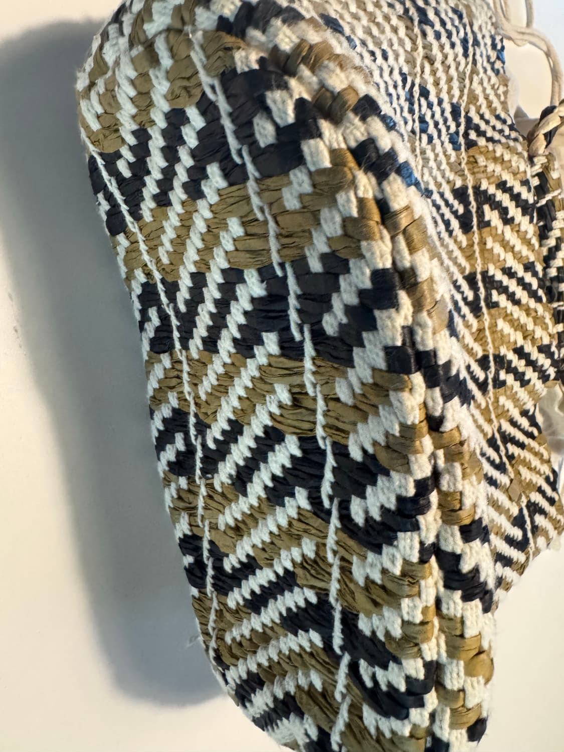 자라 zara 라탄소재 토트백 상품이미지3