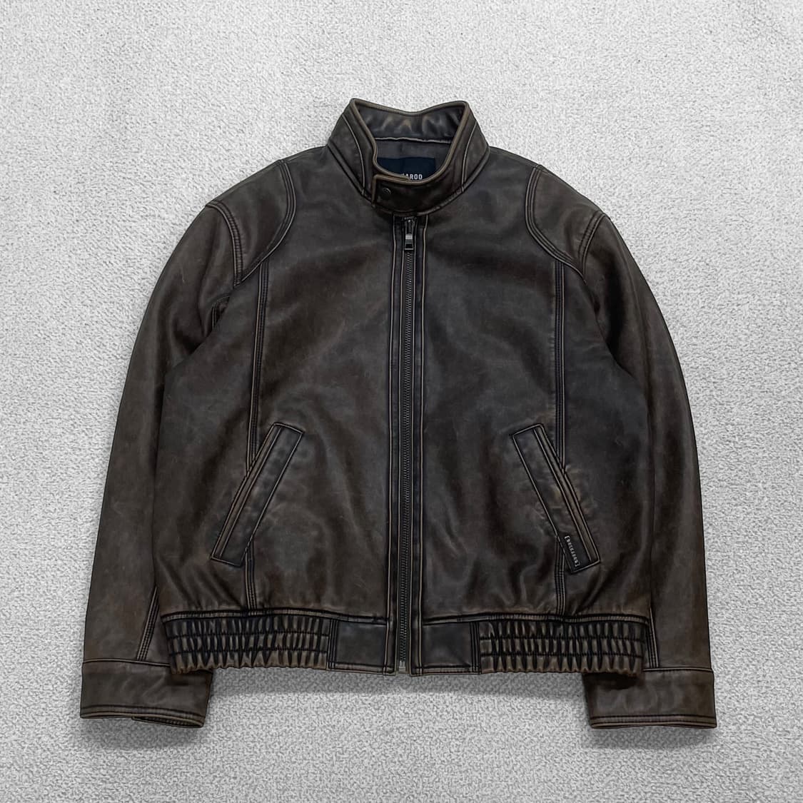 버커루 Buckaroo 스탠다드 에코 레더 자켓 상품이미지1