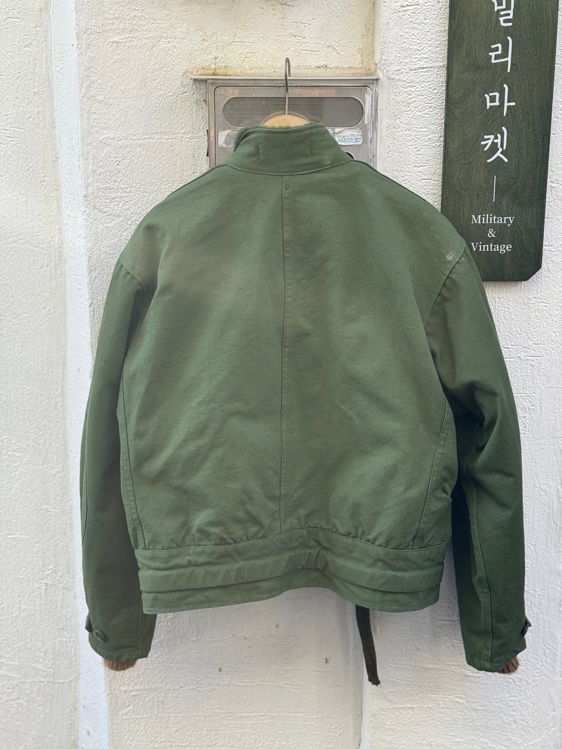 레어) 1961 스웨덴군 모터사이클 자켓 (54) 상품이미지5