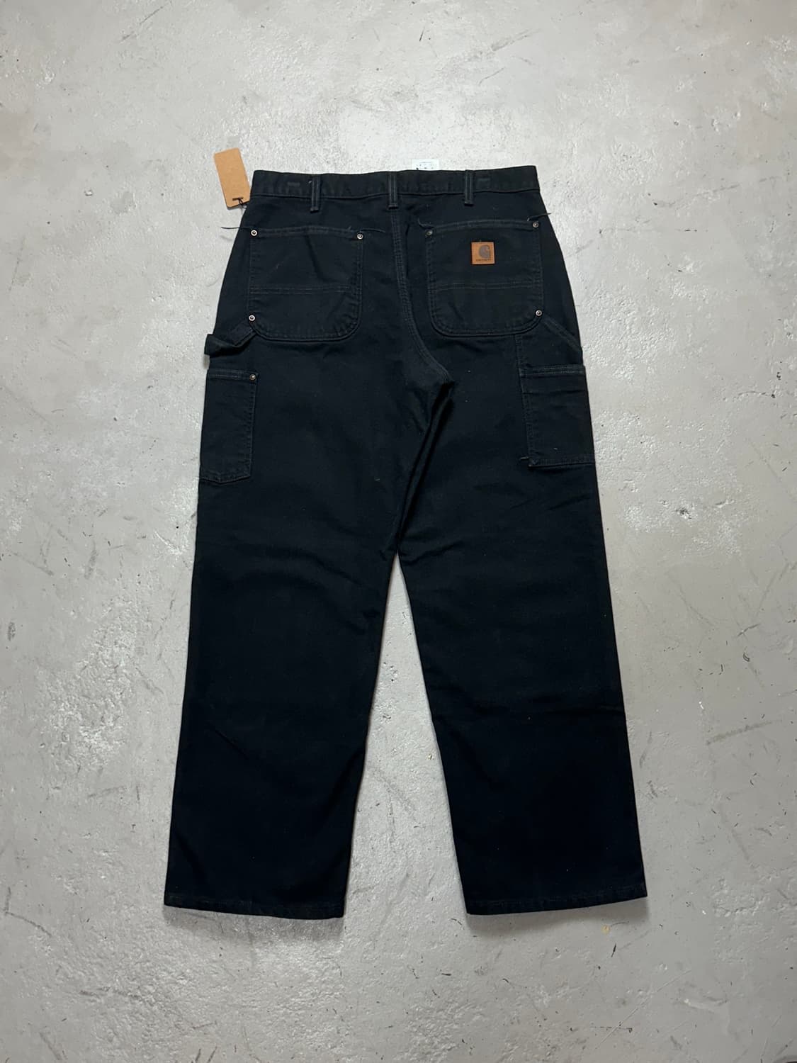 OG 칼하트 B136 더블니 블랙 칼하트 썩블니 카펜터 상품이미지4