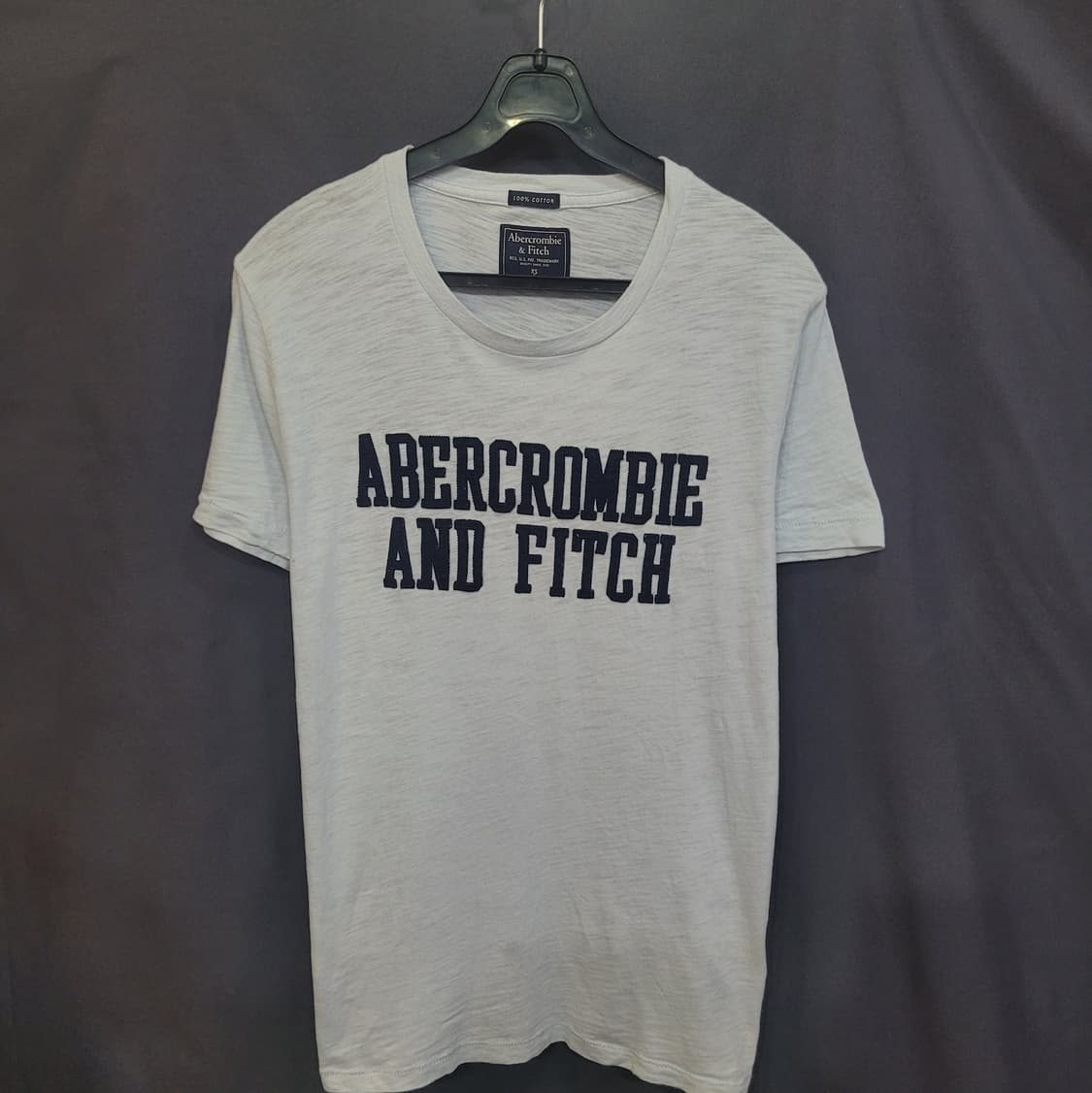 Abercrombie 아베크롬비 빈티지 빅로고 셔츠  상품이미지6