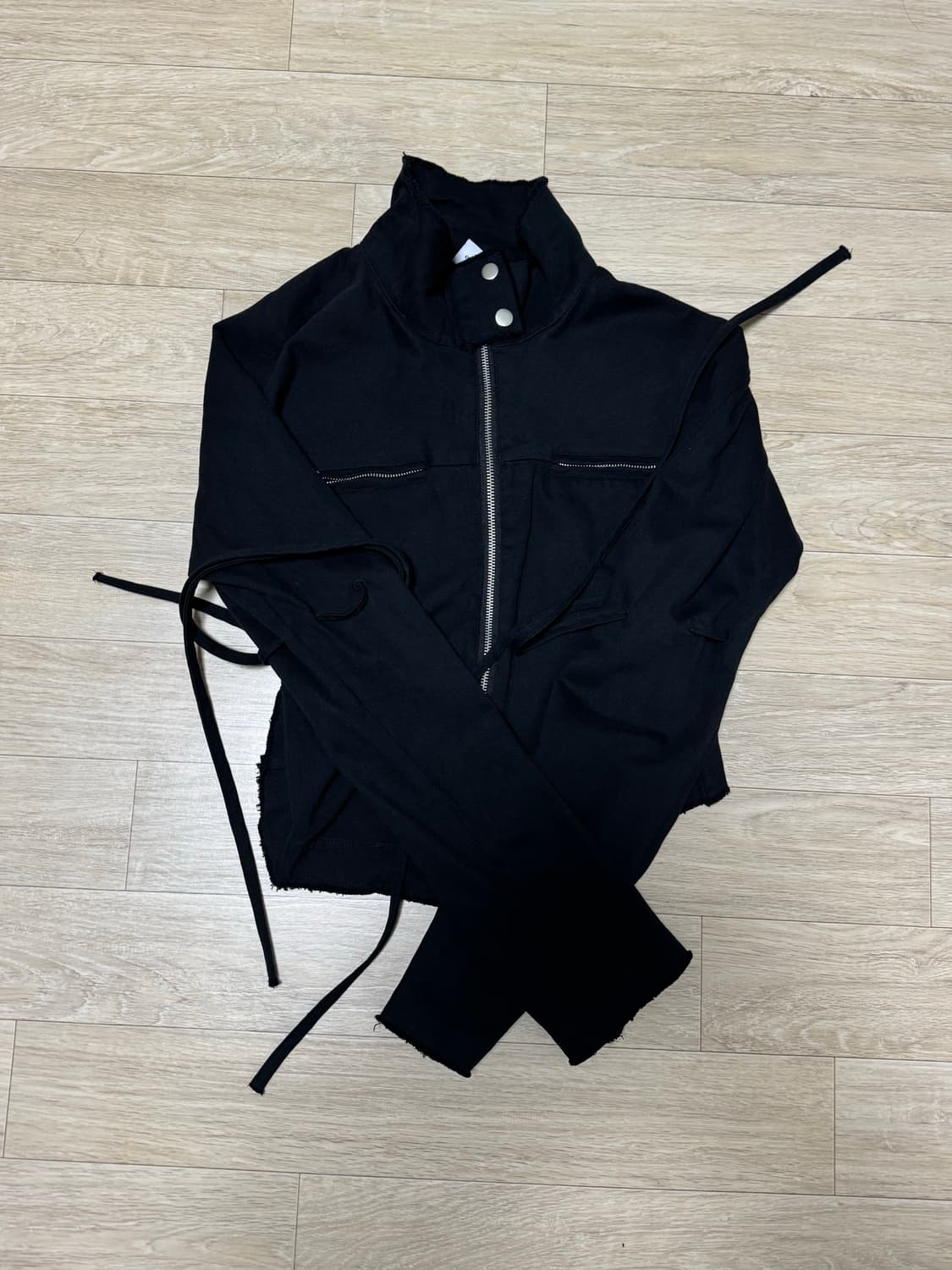 Vintage high-neck cotton jacket 상품이미지3