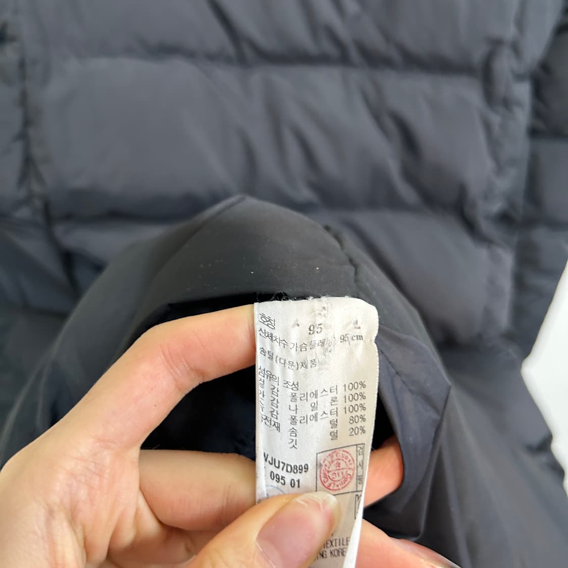 헤지스 골프 여성 다운 롱패딩 95 상품이미지4