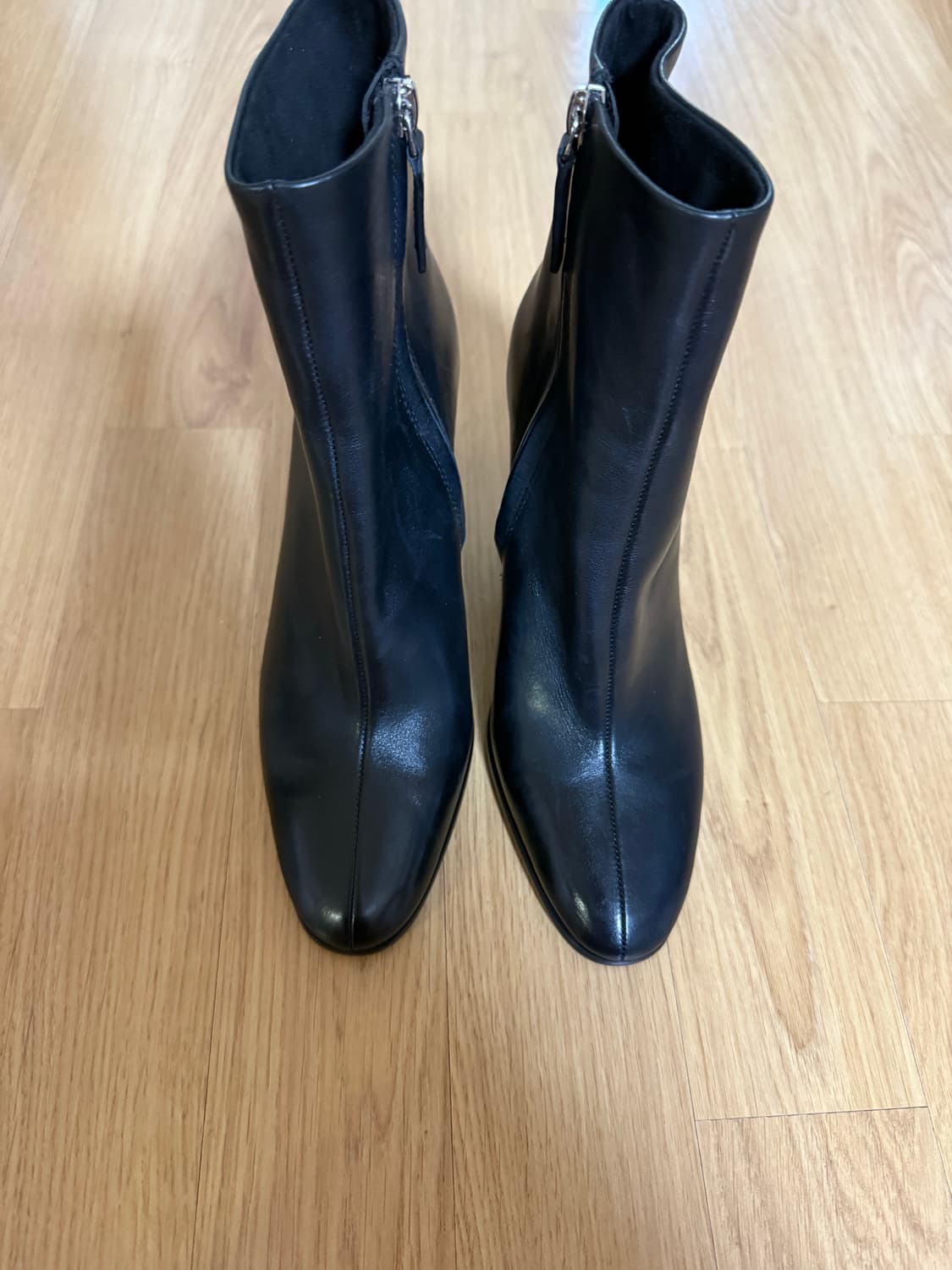 ZARA 자라 블랙 앵클 부츠 39 상품이미지2