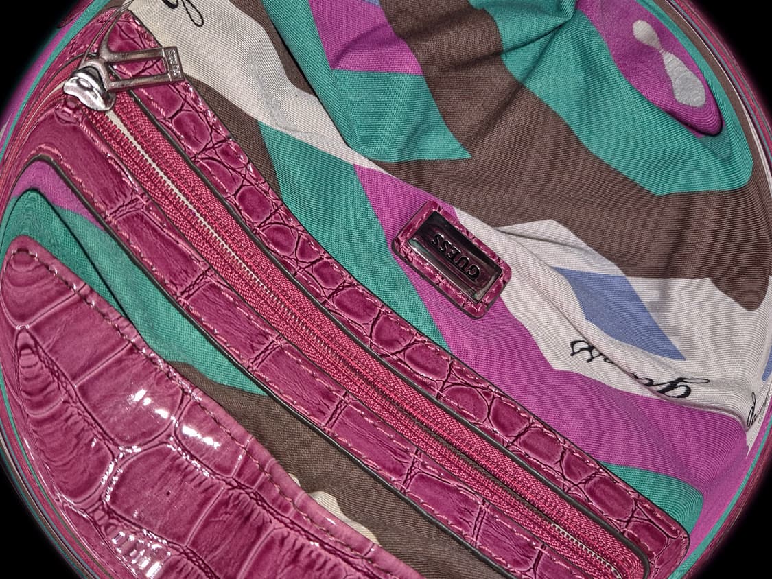 GUESS y2k Pink phyton Glossy Bag 상품이미지4