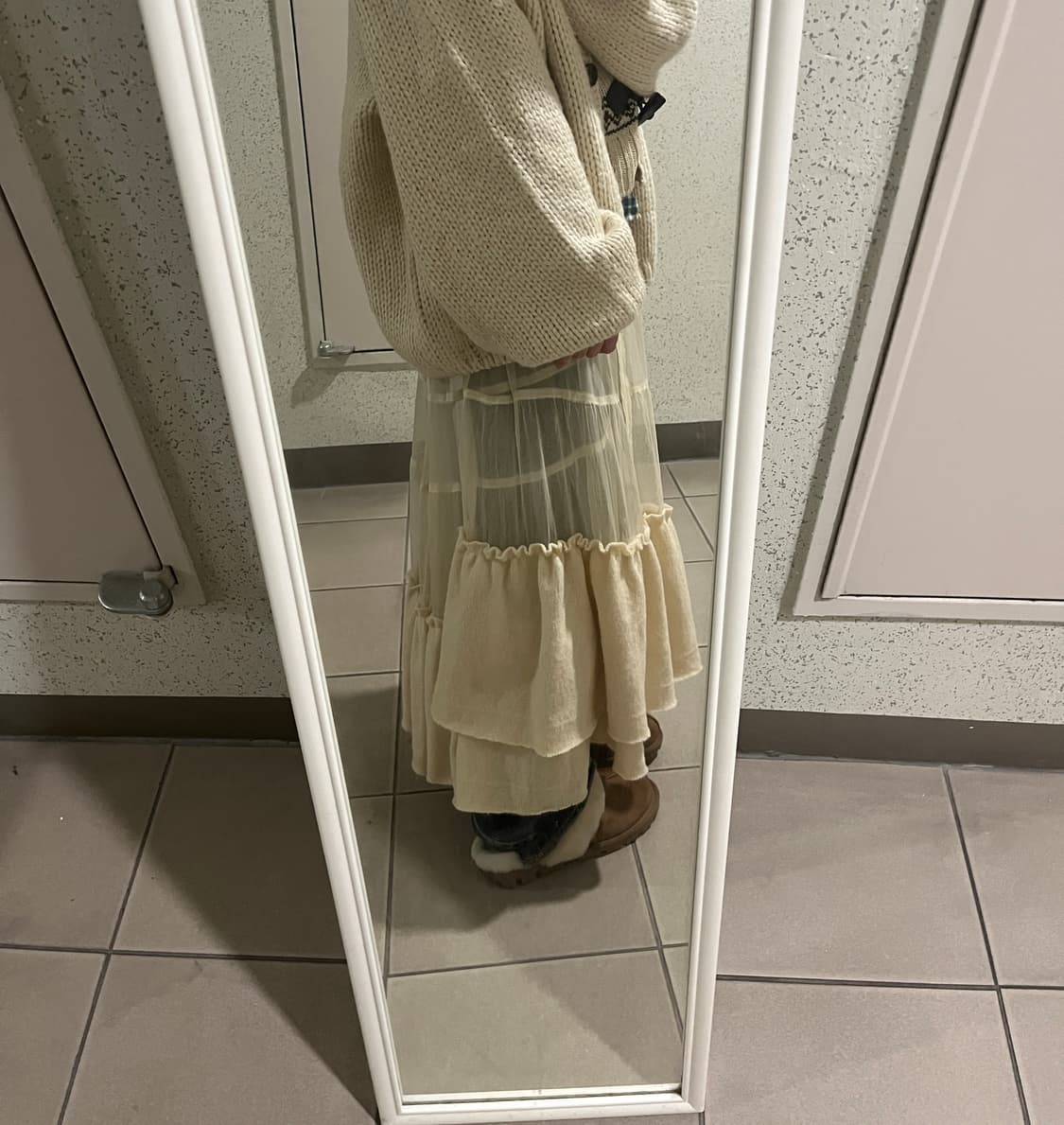 꼼데가르송 레이어드 랩스커트 상품이미지8