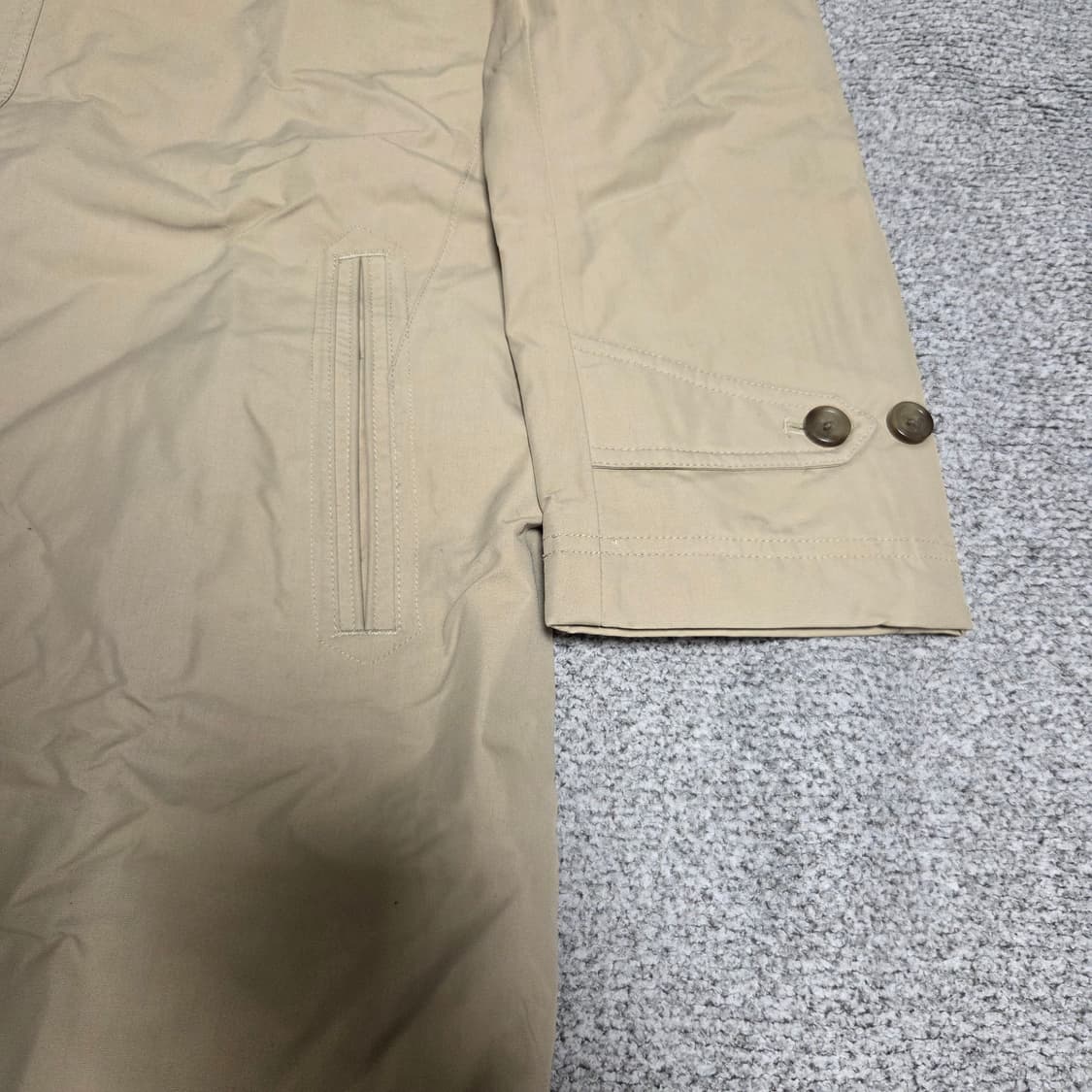 랜즈엔드 일본판 퀄팅 롱코트 L(100) 상품이미지3