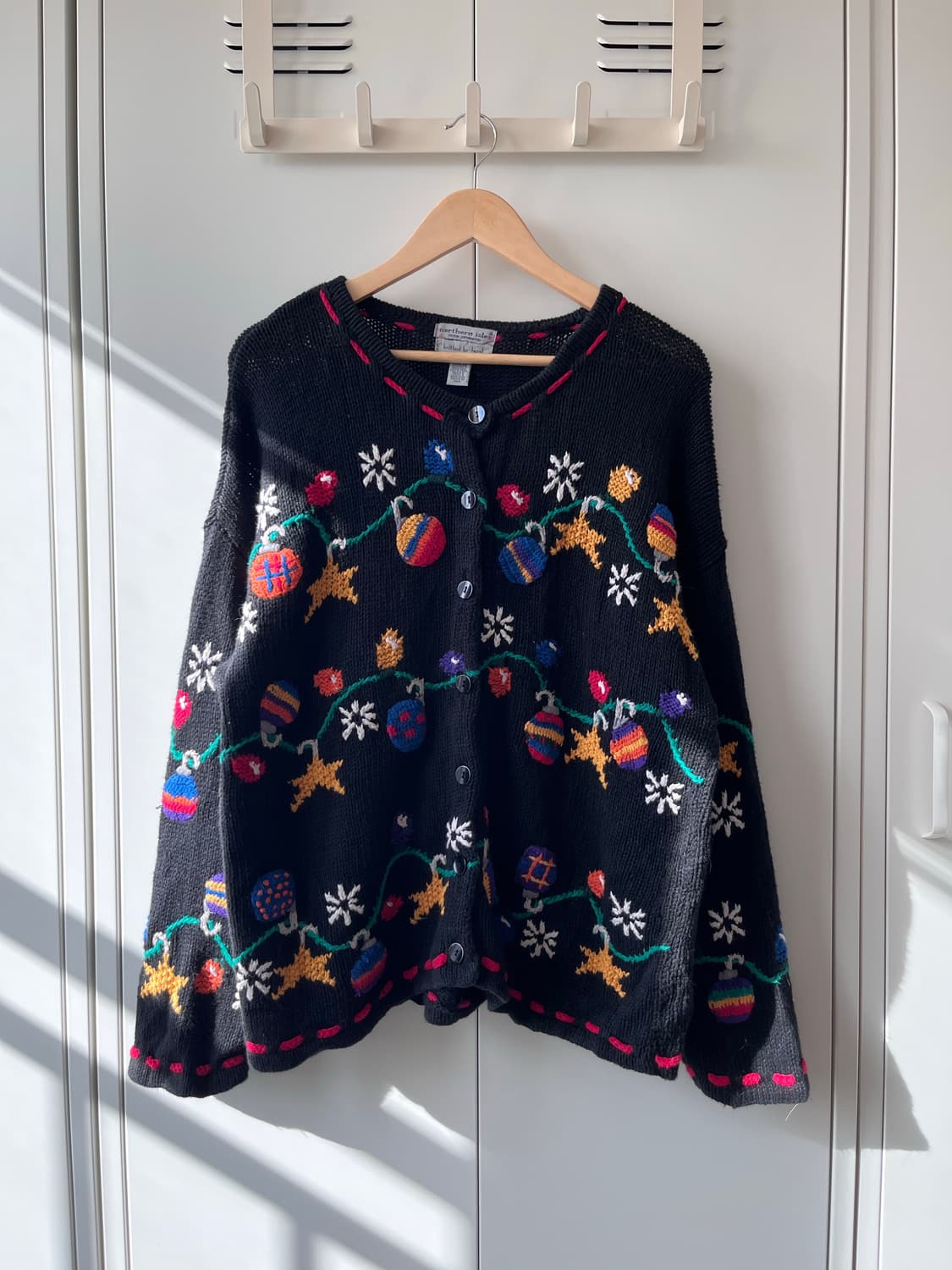 Northern isles 프리미엄 크리스마스 니트 가디건 상품이미지5