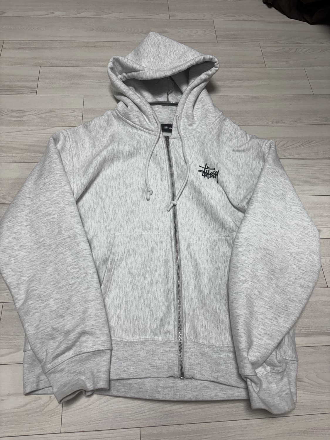 스투시 애쉬헤더 후드집업 m 상품이미지1