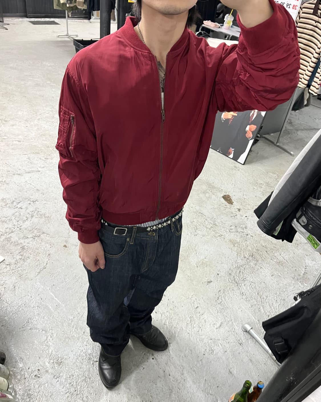 colza ma-1 bomber jacket 상품이미지3