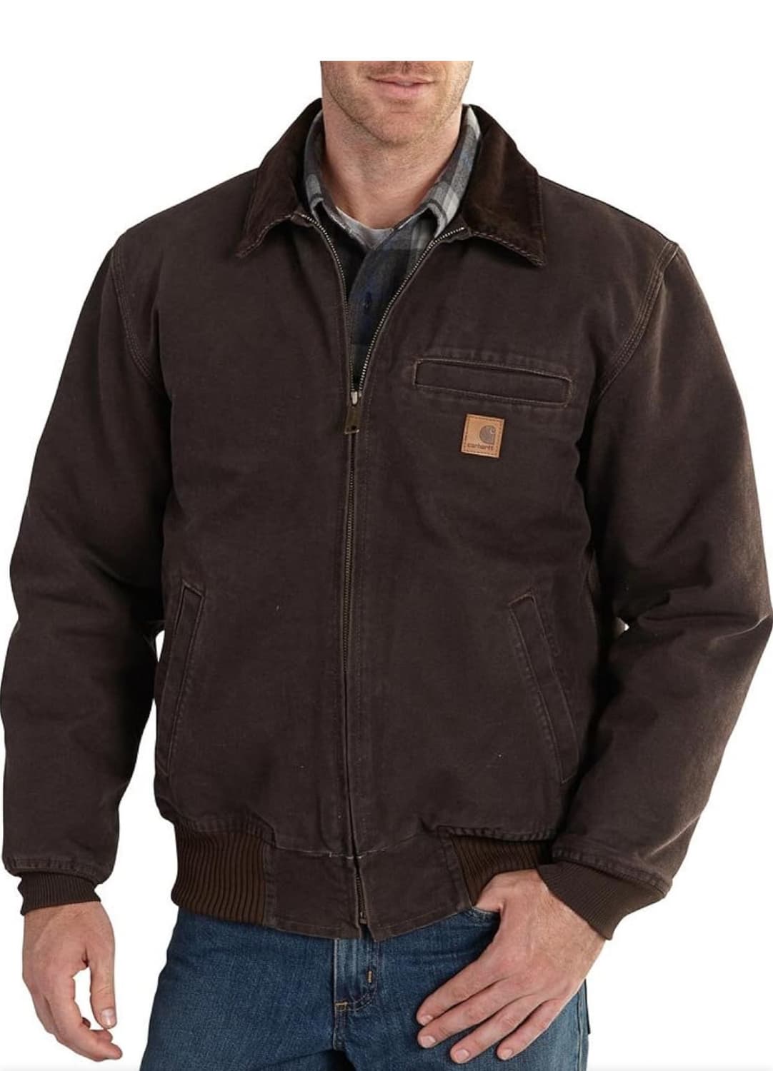 (새상품급) 칼하트 BANKSTON DARK BROWN M/R 상품이미지1