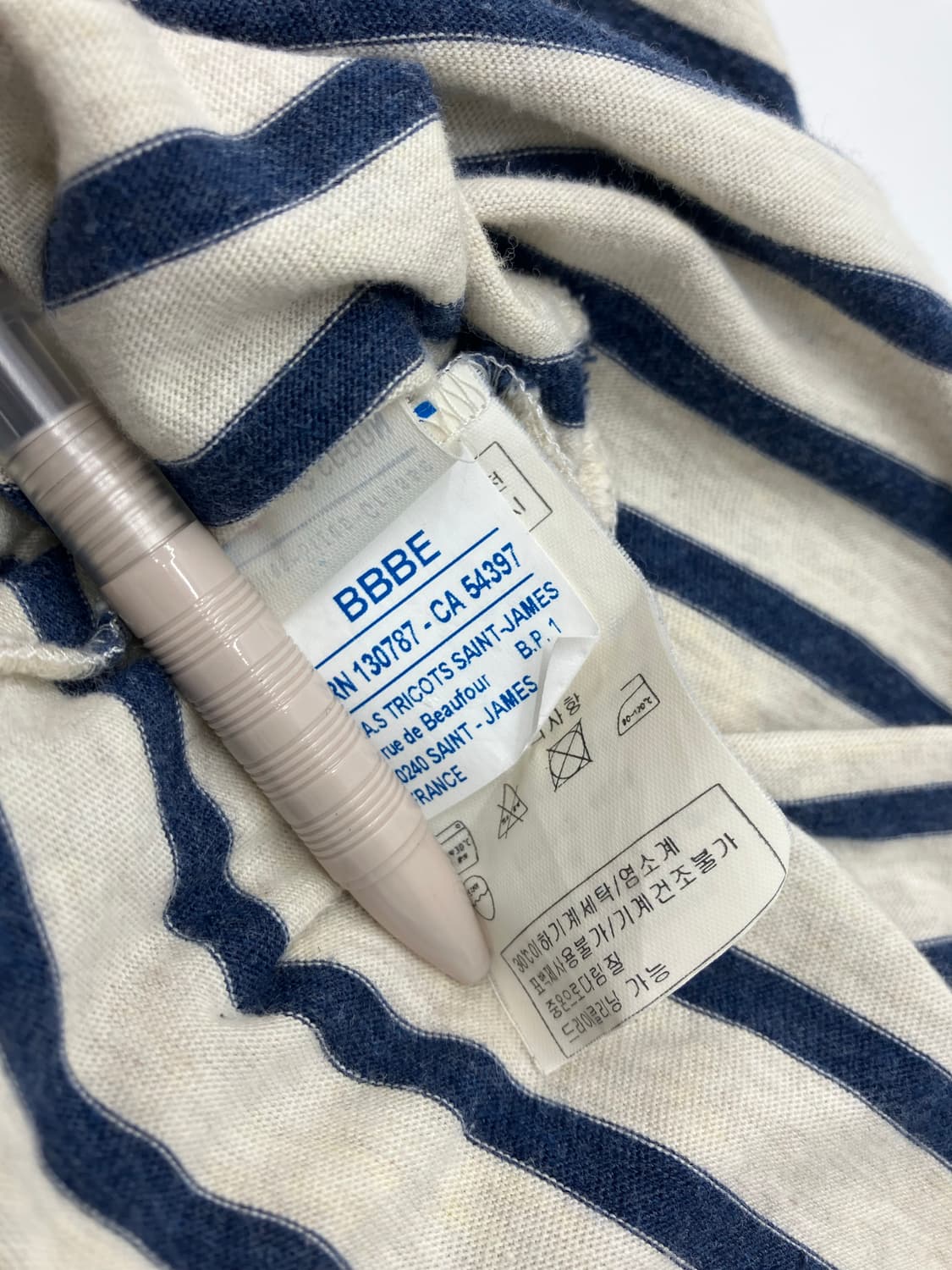 Saint james 세인트 제임스 스트라이프 반팔티셔츠 상품이미지5